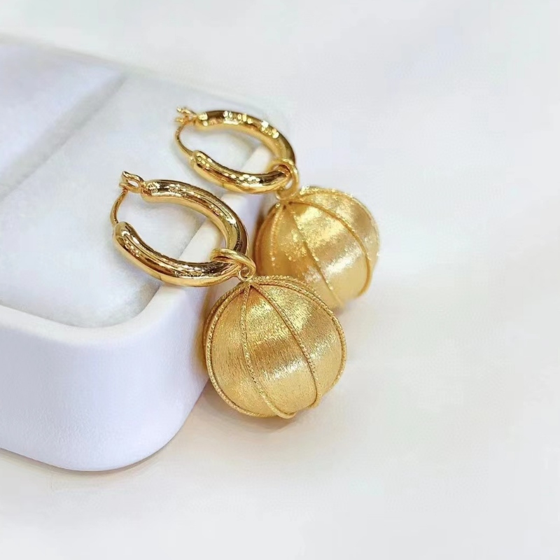 Κοσμήματα Tuochen 18Κ Κίτρινο χρυσό έτοιμο να στείλει σκουλαρίκια για τις γυναίκες