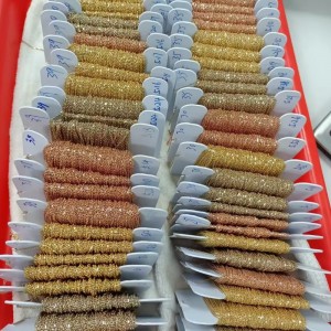 18K/14k/10k/9k diy χρυσό κολιέ έτοιμο για αποστολή